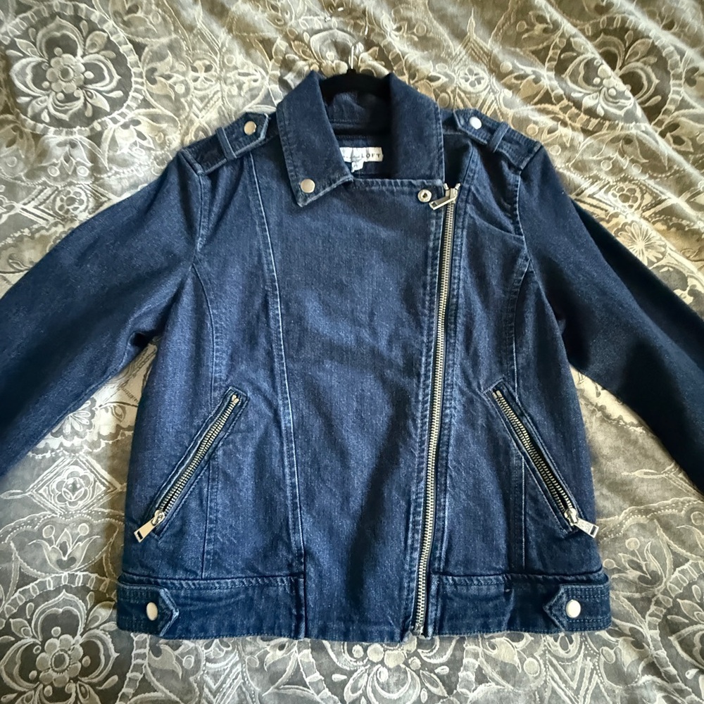 LOFT Dark Blue Denim Jacket